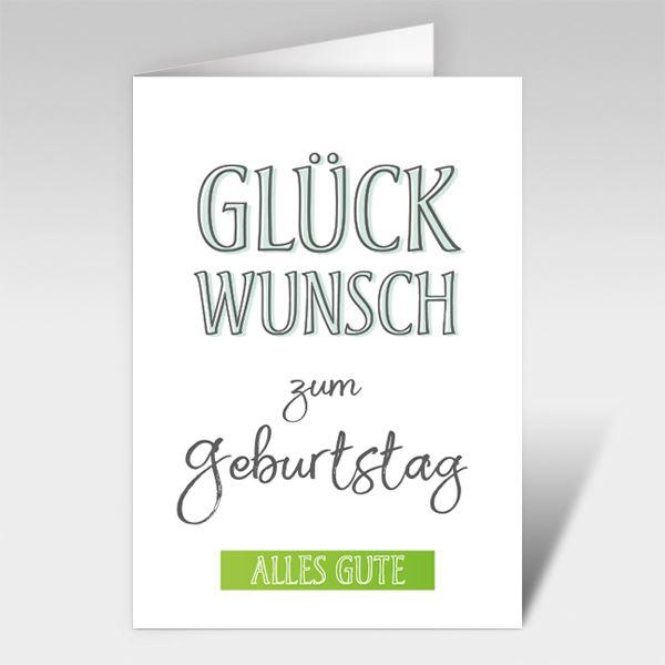 Geburtstagskarte 