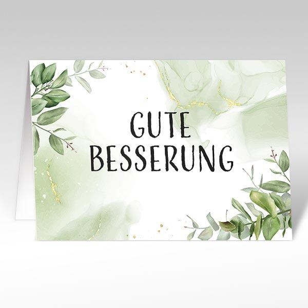 Glückwunschkarten "Grüsse aus der Natur" 02