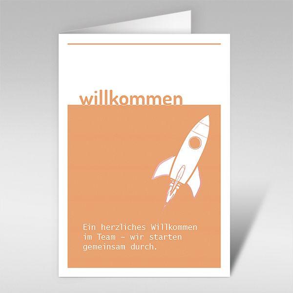 Willkommenskarte 