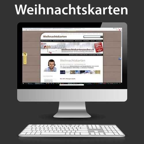 Unser Online-Shop für Weihnachtskarten