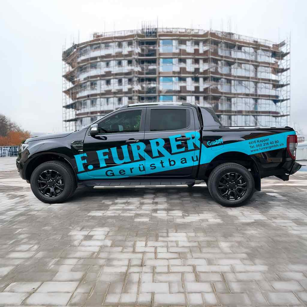 Fahzeugbeschriftung Ford Ranger